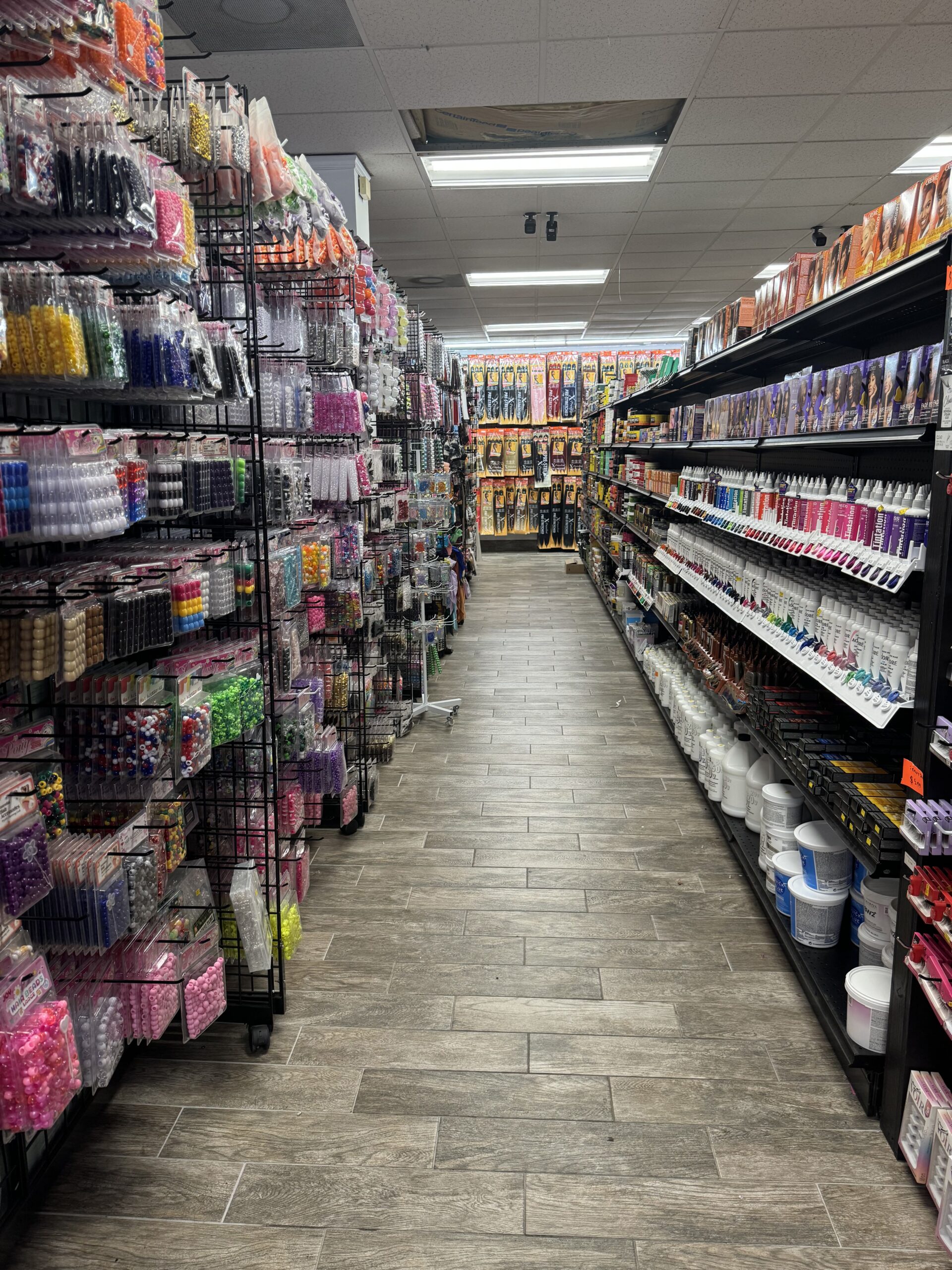 JLO Beauty supply interior photos. Best Beauty supply store in Tampa